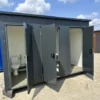 Conteneur sanitaire à 3 cabines